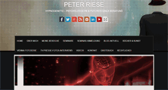 Desktop Screenshot of peter-riese.com
